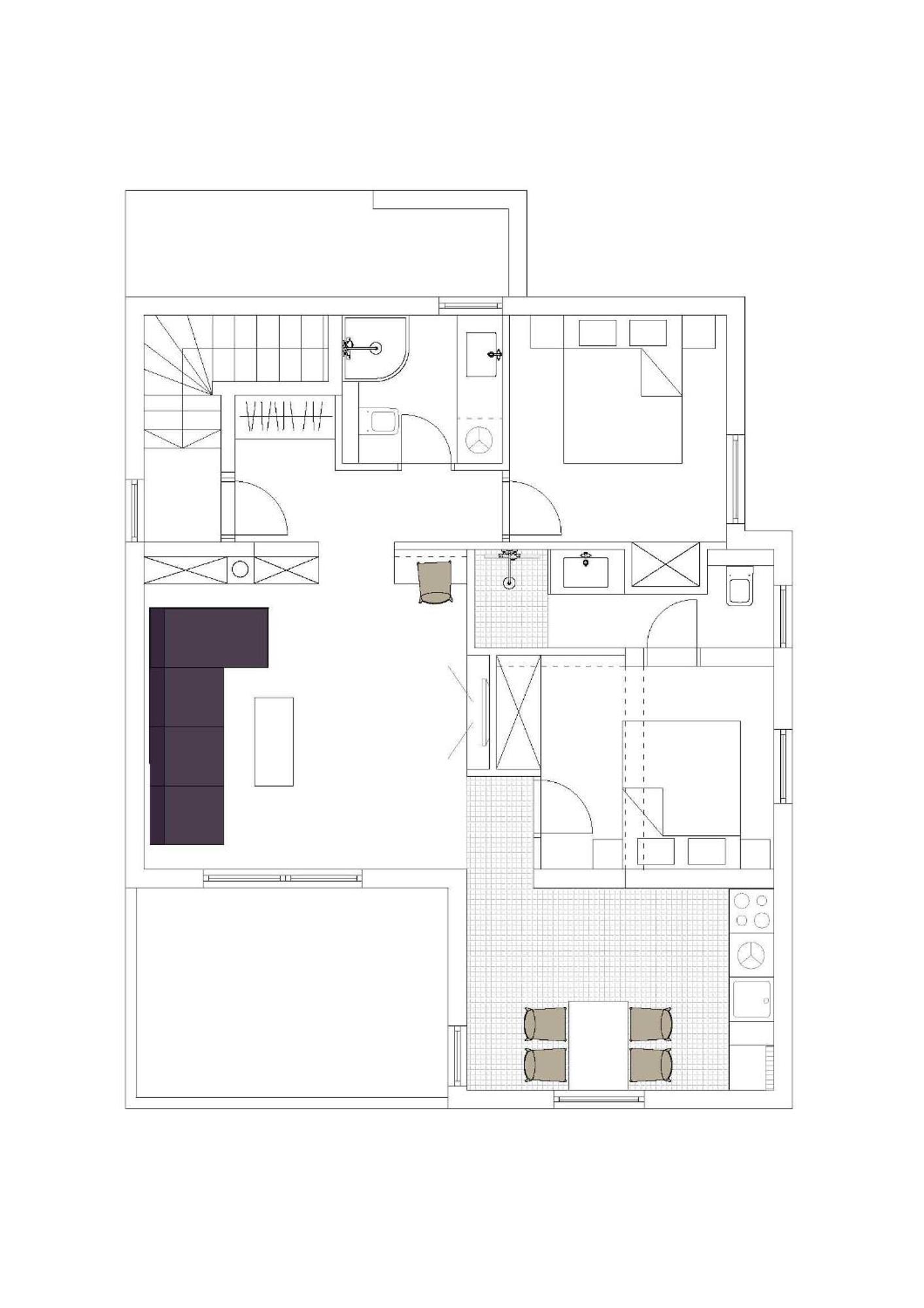 Apartments Medvid Trogir Ruang foto